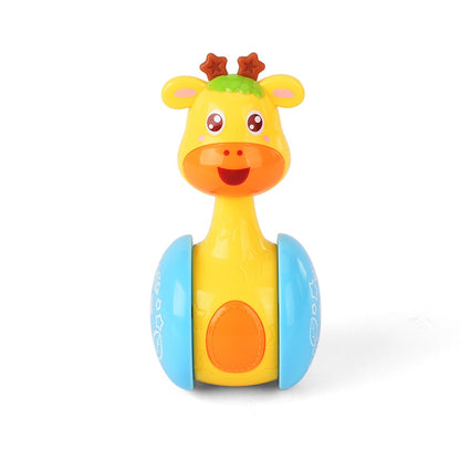 Baby Rattle Tumbler Doll | Musical Bell | Educational Toy for Infants