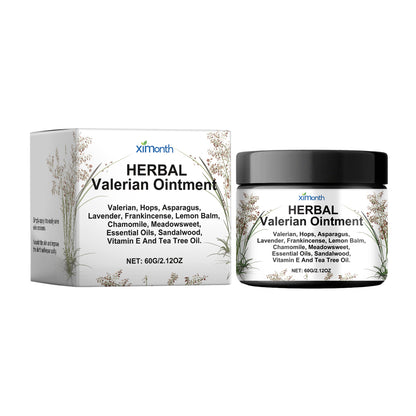 Organic Valerian Night Cream | Body Massage Moisturizing Repair Care