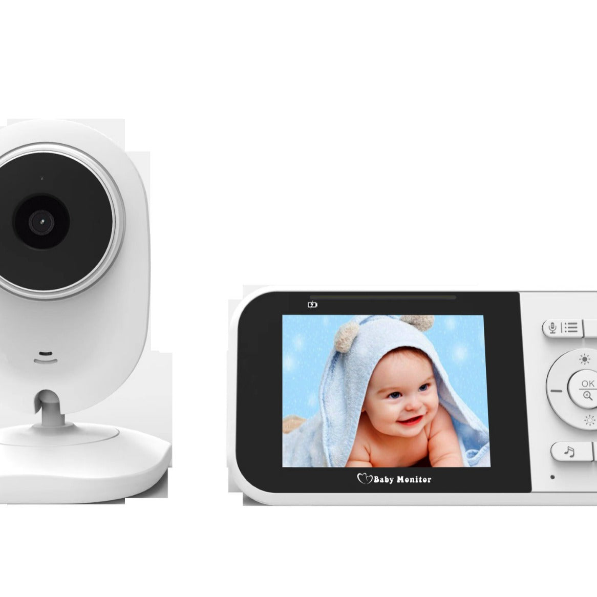 Baby Monitor 2.8" Screen | Wireless Night Vision Camera