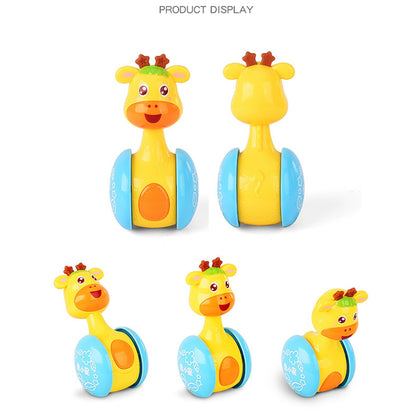 Baby Rattle Tumbler Doll | Musical Bell | Educational Toy for Infants