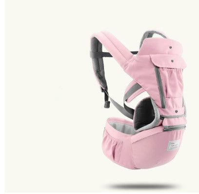 Baby Carrier with Hip Seat | Newborn to 18 Months | Hands-Free & Back-Friendly