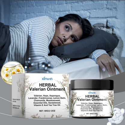 Organic Valerian Night Cream | Body Massage Moisturizing Repair Care