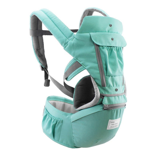 Baby Carrier with Hip Seat | Newborn to 18 Months | Hands-Free & Back-Friendly