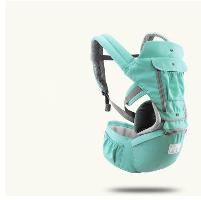 Baby Carrier with Hip Seat | Newborn to 18 Months | Hands-Free & Back-Friendly