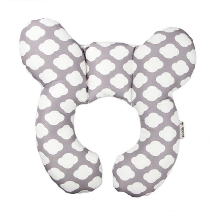 Baby Head Support Pillow U-Shaped Neck & Head Protection Cushion for Newborns Stroller Car Seat