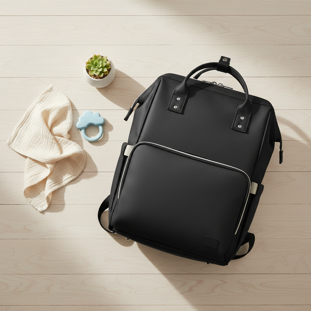 Black Diaper Bag